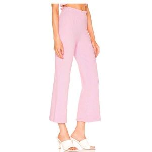 Majorelle Sweetheart Ribbed Pink Pants